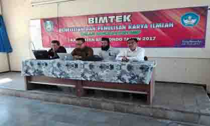 Bimtek Penelitian dan Penulisan Karya Ilmiah SMP